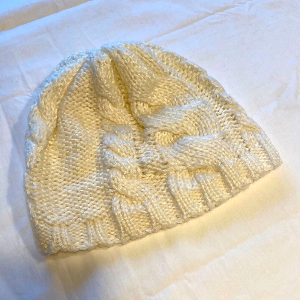 Ardene Ivory Knit Hat